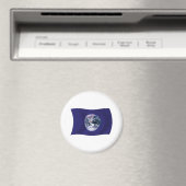 Flag Magnet Planet Erde (In Situ (Geschirrspüler))