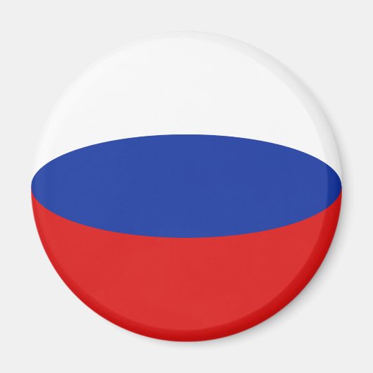 Flag Magnet Russland (Vorne)