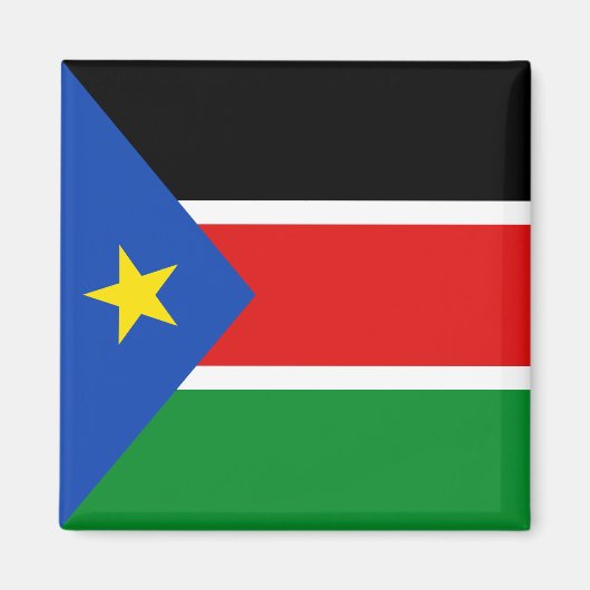 Flag Magnet Südsudan (Vorne)
