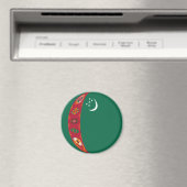 Flag Magnet Turkmenistan (In Situ (Geschirrspüler))