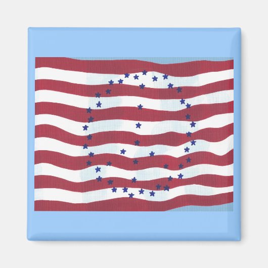 Flag-Magnete für US Flagge Magnet (Vorne)