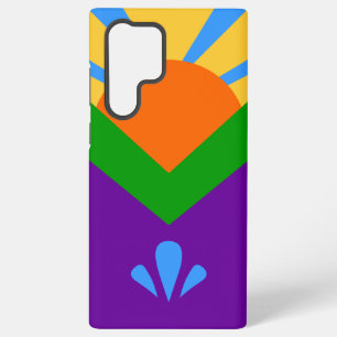 Flag "Manitou Springs" bei Samsung Galaxy S22 Ultr Hülle