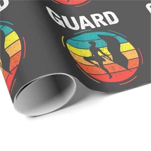 Flag Marching Band Farbwächter Mädchen Geschenkpapier (Rolleneckpunkt)