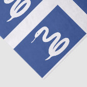 Flag Martinique Tissue Paper Seidenpapier (Ausschnitt)