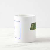 Flag Massachusetts + Karte Tasse (Mittel)