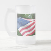 Flag Mattglas Bierglas (Links)