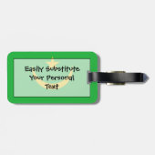 Flag Mauretanien Easy ID Gepäckanhänger (Rückseite horizontal)