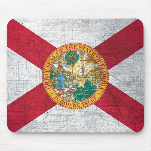 Flag-Maus-Pad in Florida Mousepad (Vorne)