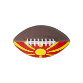 Flag Mazedonien Mini Football (Vorderseite)
