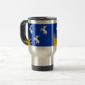Flag Merionethshire Travel Mug Reisebecher (Vorderseite Links)