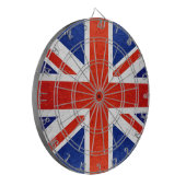 Flag Metallic Metal Dartscheibe (Vorderseite Links)