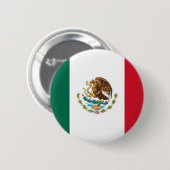 Flag Mexico Button (Vorne & Hinten)