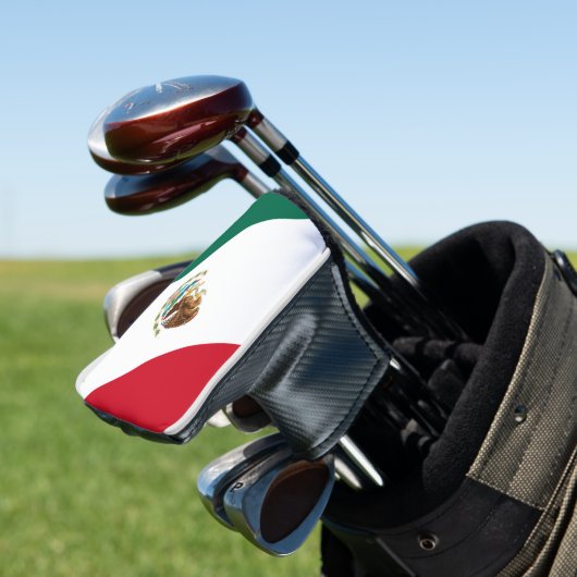 Flag Mexico Golf Head Cover Headcover (In Situ)