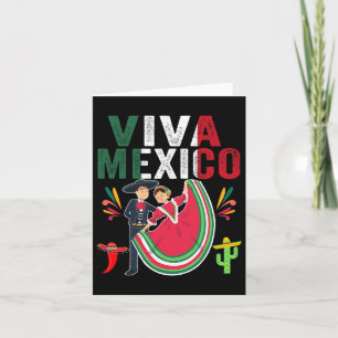 Flag Mexiko Unabhängigkeitstag Mexikanische Männer Karte