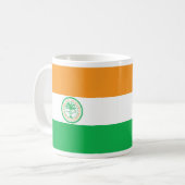 Flag Miami, Florida-Kaffee-Tasse Kaffeetasse (Vorderseite Links)