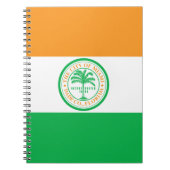 Flag Miami, Florida-Notebook Notizblock (Vorderseite)