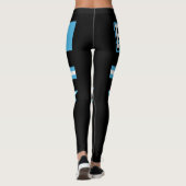 Flag Mikronesien Leggings (Rückseite)