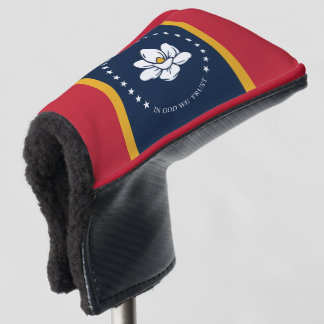 Flag Mississippi - Neue Magnolienflagge Golf Headcover