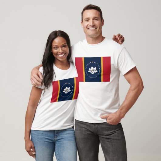 Flag Mississippi T-Shirt (Unisex)