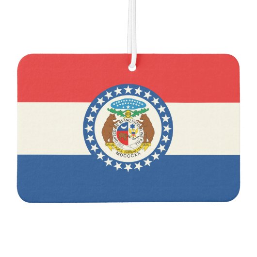 Flag MISSOURI - Autolufterfrischer (Vorderseite)