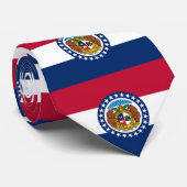 Flag Missouri Krawatte (Gerollt)
