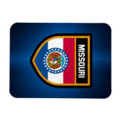 Flag Missouri Magnet (Horizontal)