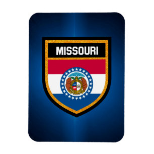 Flag Missouri Magnet