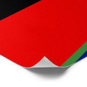 flag mix – Fahne – Flagge Poster (Ecke)