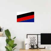 flag mix – Fahne – Flagge Poster (Heimbüro)
