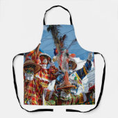 Flag Moko Jumbie USVI Madras Jungfrau Schürze (Vorderseite)