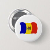Flag Moldau Button (Vorne & Hinten)