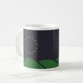 Flag Montpelier, Vermont Coffee Tasse (Vorderseite Links)