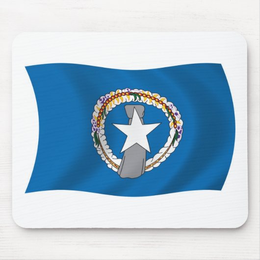 Flag Mousepad der Nördlichen Mariana (Vorne)