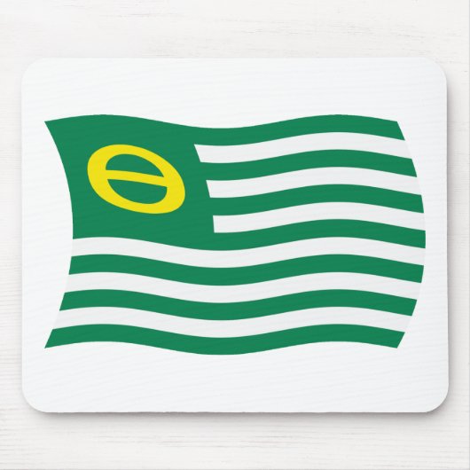 Flag Mousepad für ökologische Bewegung (Vorne)