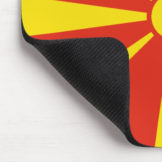 Flag Mousepad Nordmakedonien (Ecke)