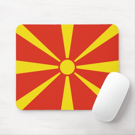 Flag Mousepad Nordmakedonien (Mit Mouse)