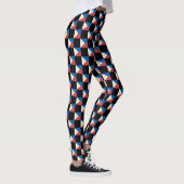 Flag-Muster der kontrollierten Philippinen Leggings (Rechts)