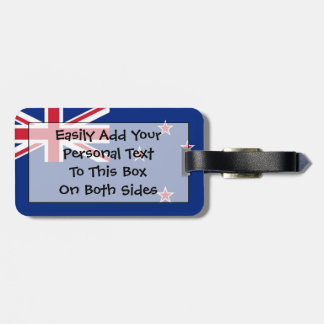 Flag Neuseeland Easy ID Personal Gepäckanhänger