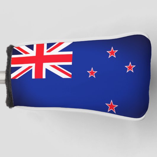Flag Neuseeland Golf Head Cover Headcover (Vorderseite)