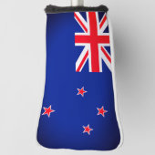Flag Neuseeland Golf Head Cover Headcover (Rotieren 90)