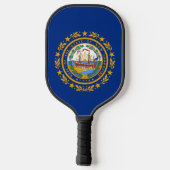 Flag New Hampshire Pickleball Schläger (Rückseite)