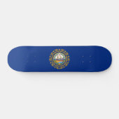 Flag New Hampshire Skateboard (Horizontal)