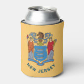 Flag New Jersey Dosenkühler (Kanne Vorderseite)