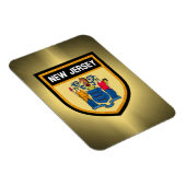 Flag New Jersey Magnet (Rechte Seite)