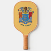 Flag New Jersey Pickleball Schläger (Vorderseite)