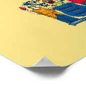 Flag New Jersey Poster (Ecke)