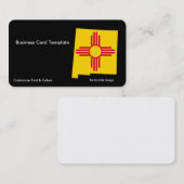 Flag New Mexico Staat Business Card Visitenkarte (Vorne/Hinten)