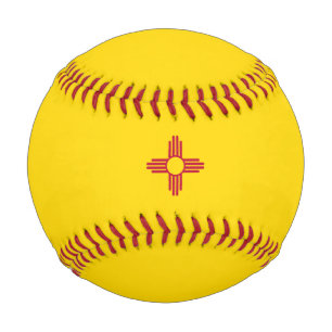 Flag New Mexico (US-Staat) Baseball