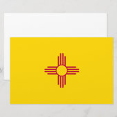 Flag New Mexico (US-Staat) Briefpapier (Vorne/Hinten)
