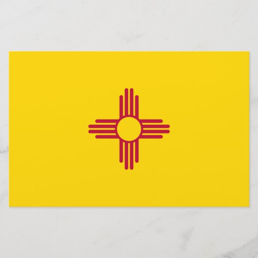 Flag New Mexico (US-Staat) Briefpapier (Vorderseite)